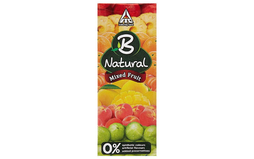 B Natural Mixed Fruit    Tetra Pack  200 millilitre